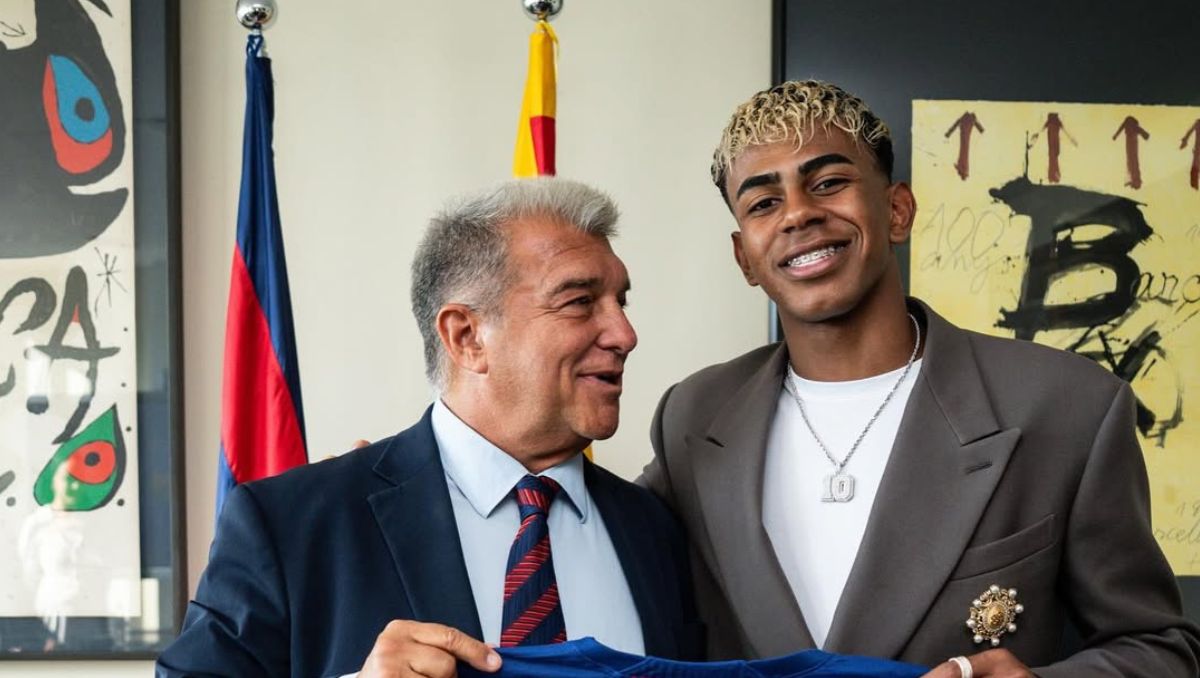 Joan Laporta,presidente del Barcelona,opina,fiesta de lamine yamal,fiesta de Yamal,polémica fiesta,La Afición