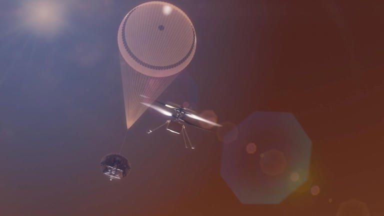 Watch NASA's new Mars helicopter rotor break the speed of sound (video)