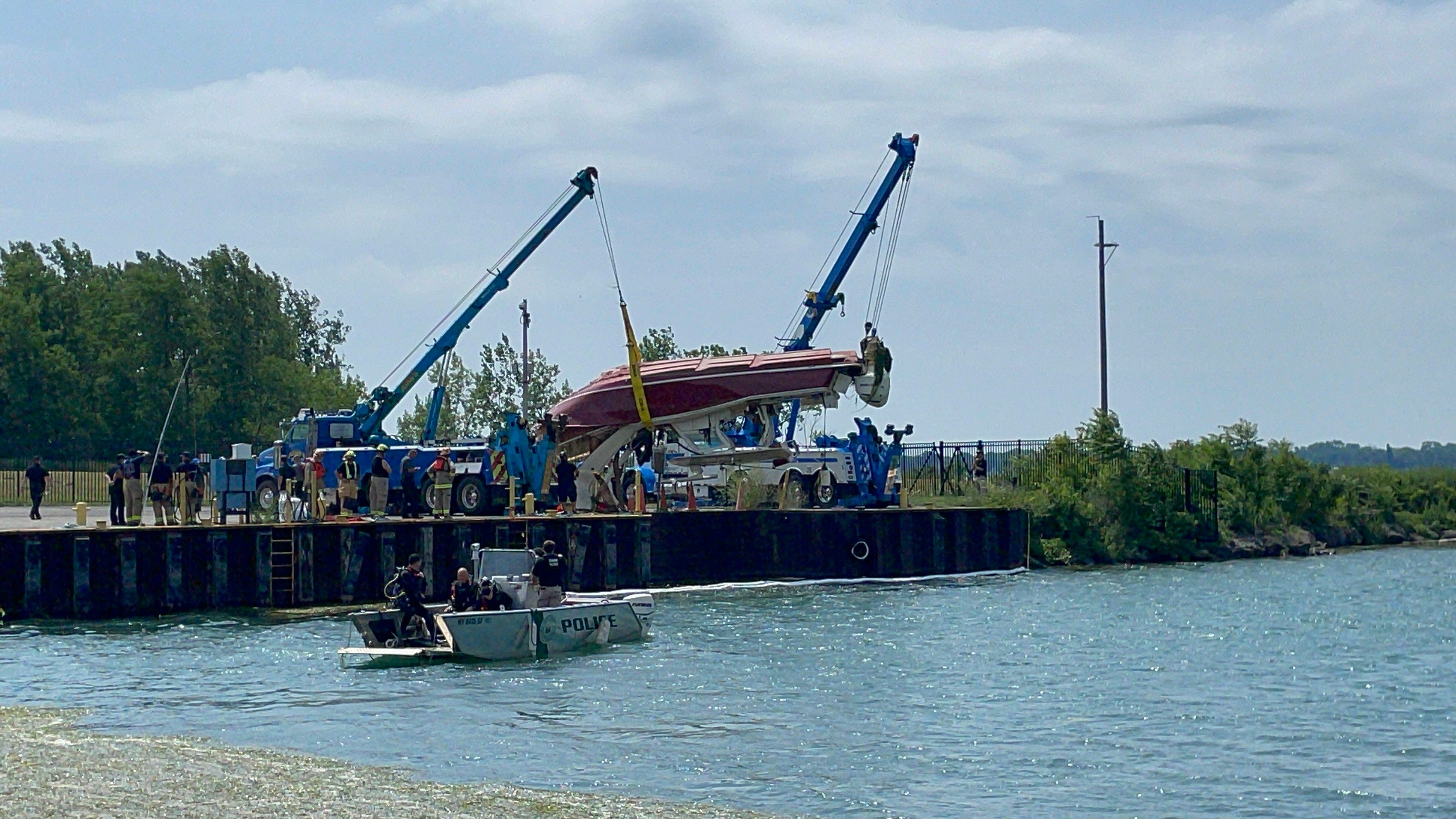 Recovery operations continue for two missing in Wednesday night boat ...