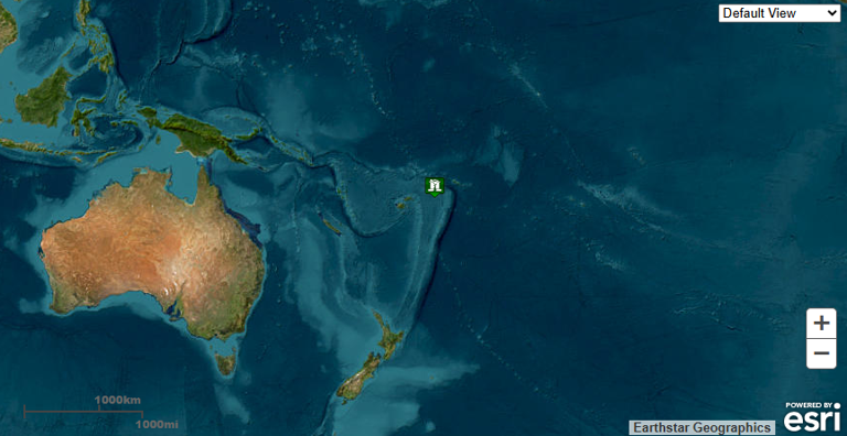 Usgs earthquake map