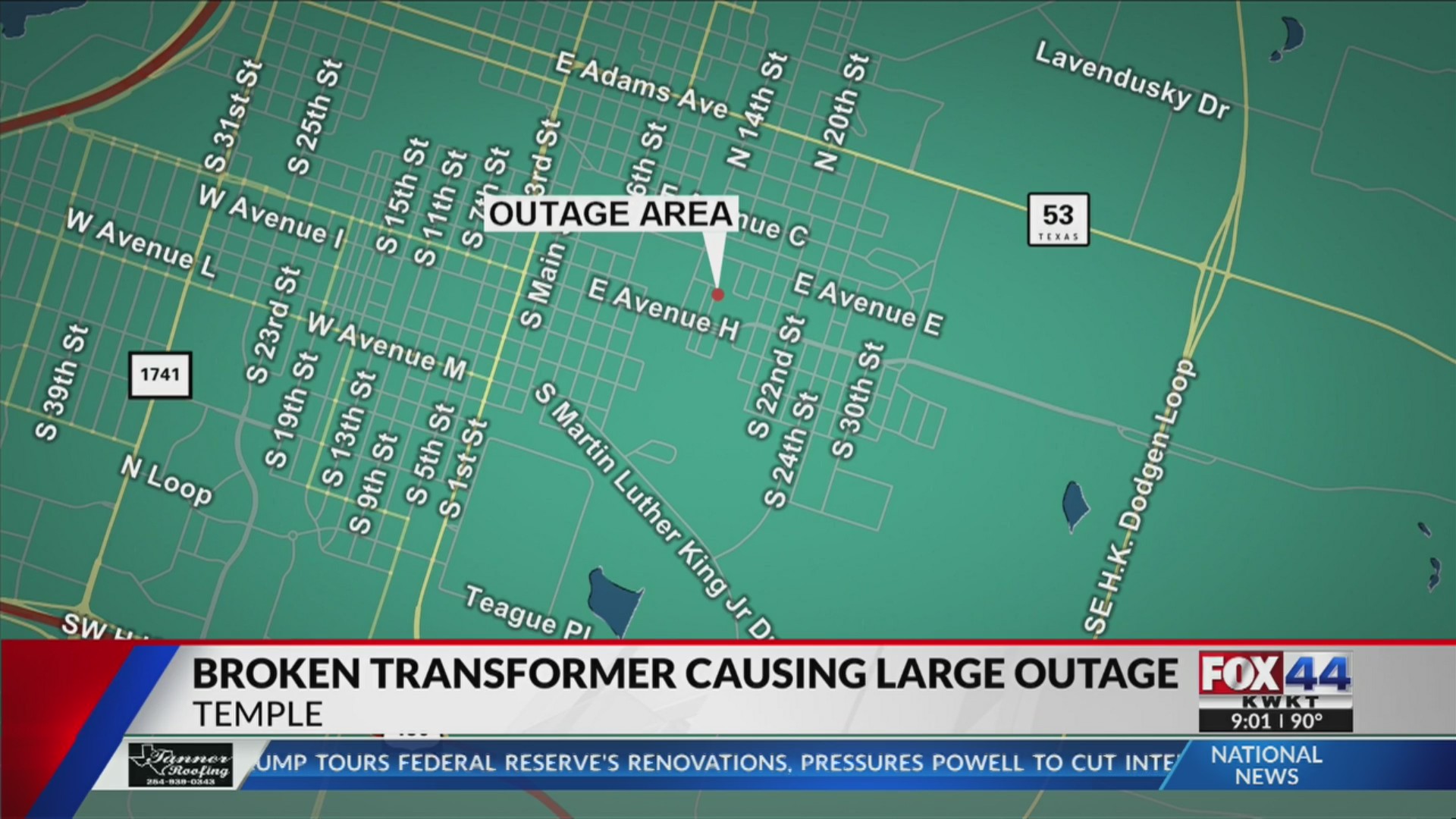 Around 1400 Homes Affected in Power Outage Incident