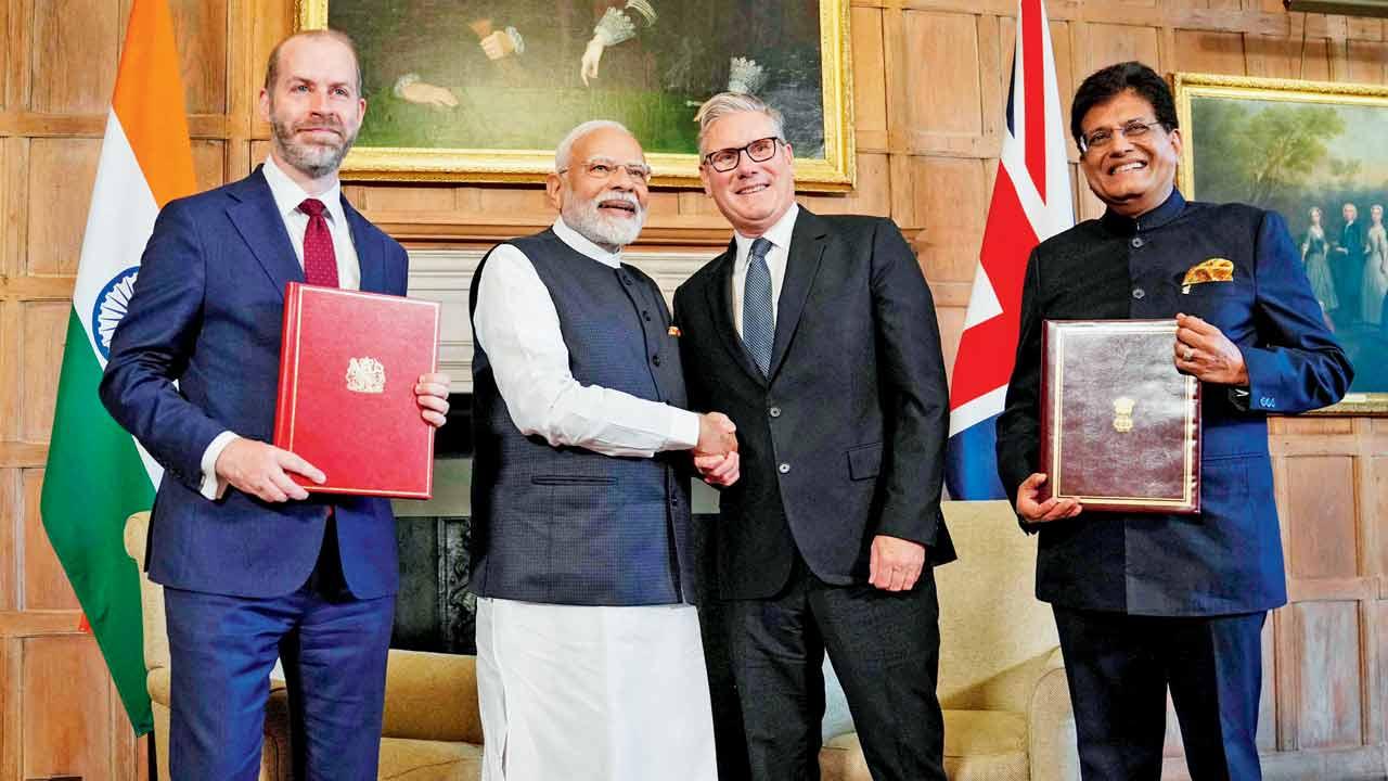 India, UK sign landmark trade deal to slash tariffs on whisky, cars