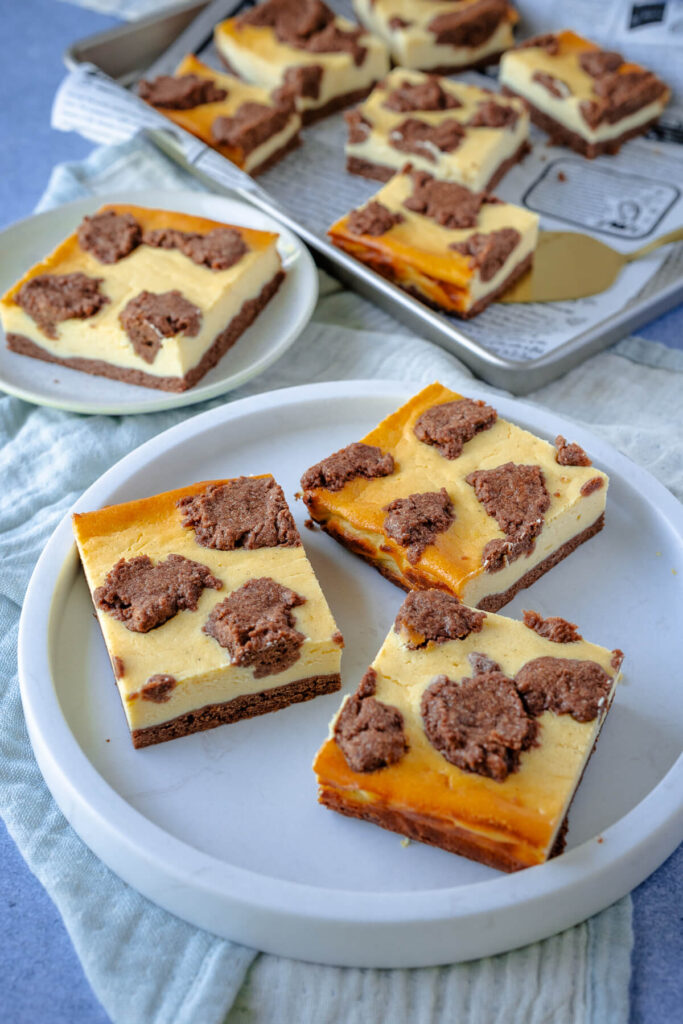 Russischer Zupfkuchen vom Blech – einfacher Käsekuchen