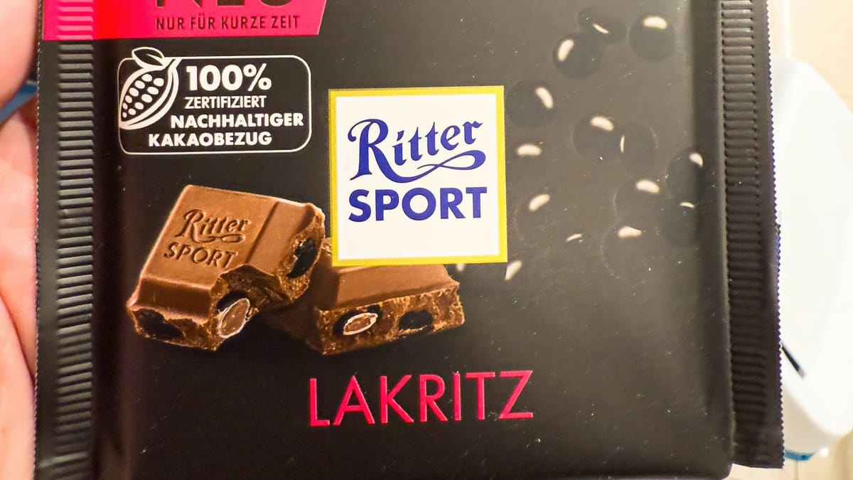 Ritter Sport: Verbraucherschützer kritisieren irreführende Lakritz-Sorte