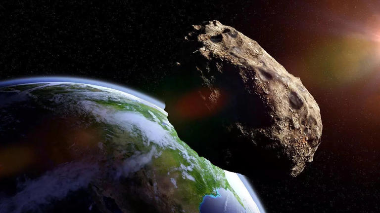 NASA scientists are closely monitoring an airplane-sized asteroid which ...