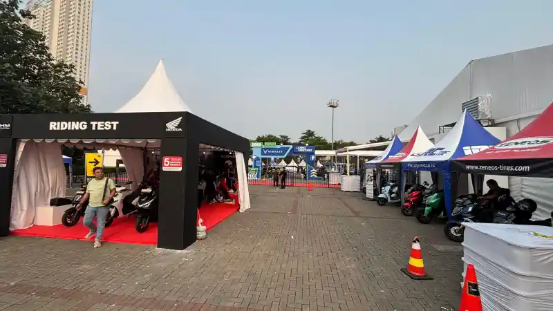 Pilihan Motor Test Ride Giias 2025 Dari Skutik Listrik Moge Hingga