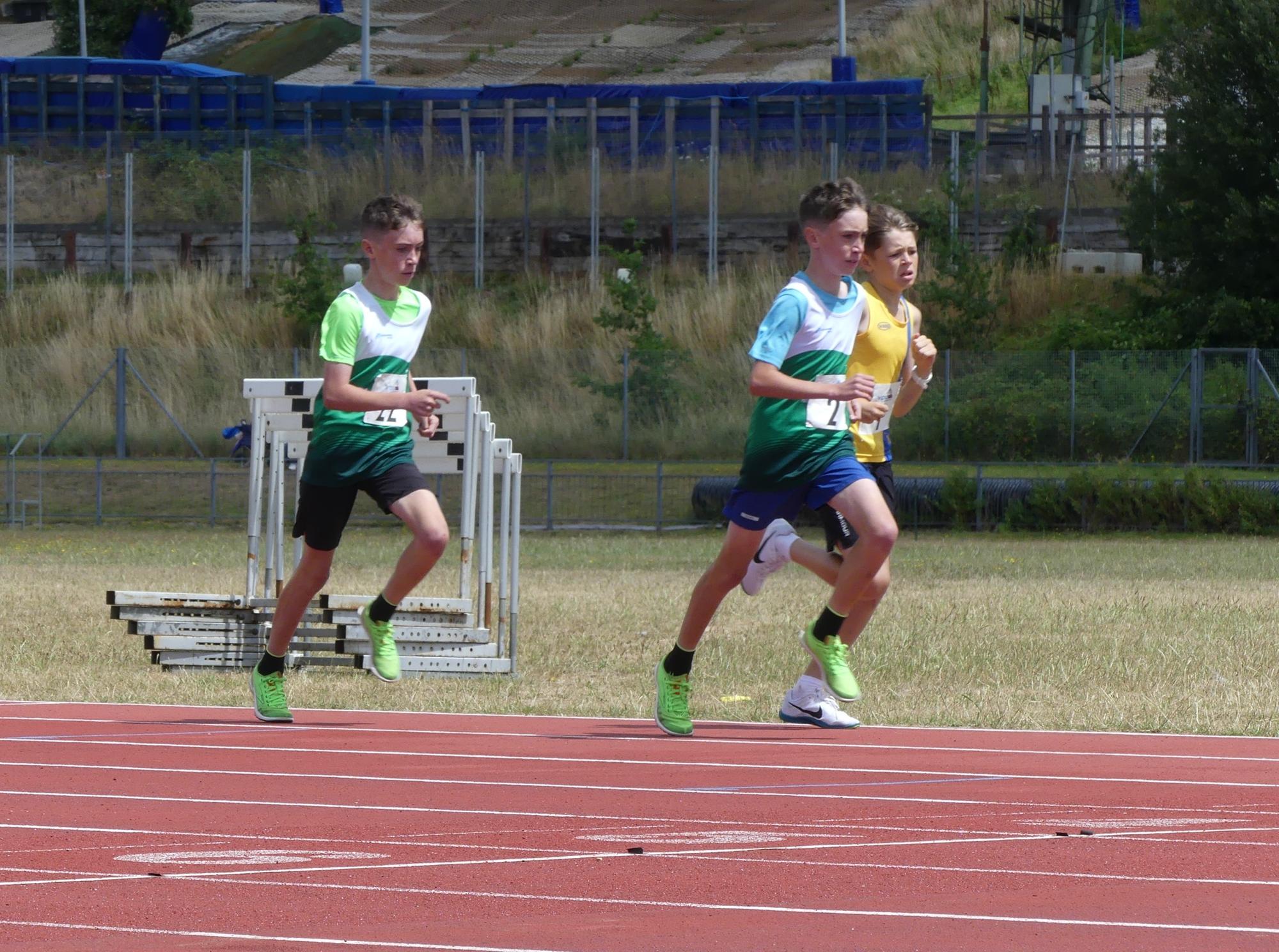 Young Chichester athletes rack up points in league meeting