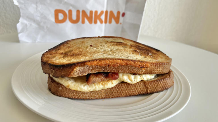 Dunkin Sourdough Breakfast Sandwich