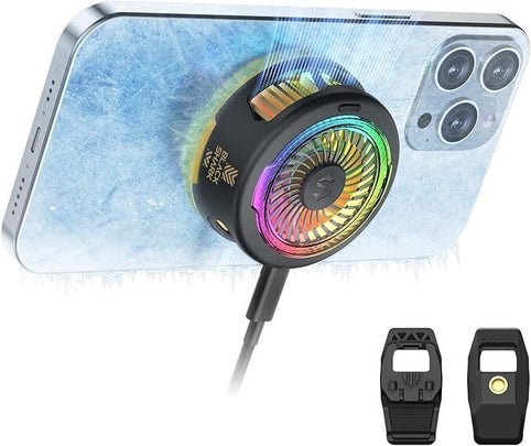 A cooling fan for your phone