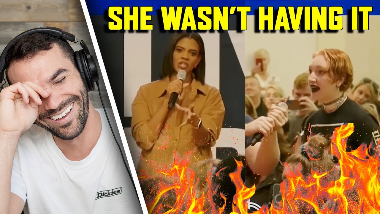 Pregnant Candace Owens Takes On Woke College Students