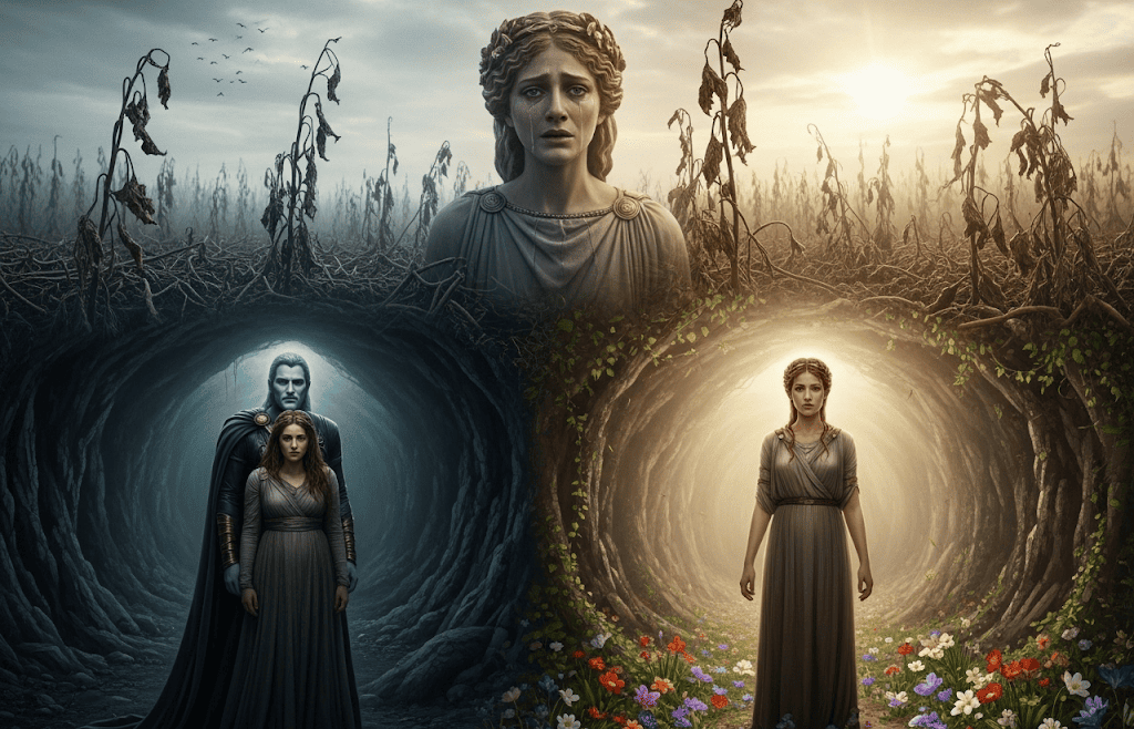 The seasons exist because of the kidnapping in Greek mythology!
