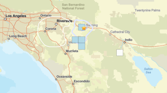 California earthquake usgs