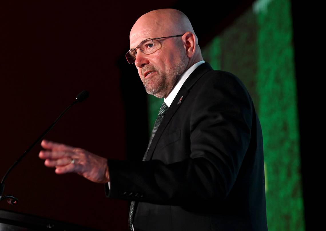 Charlotte 49ers football coach, AD take center stage as American kicks