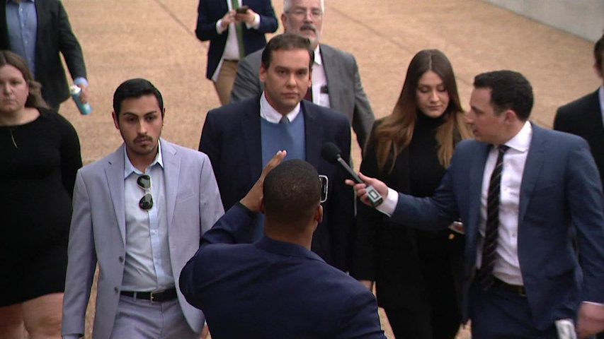 Disgraced former Rep George Santos reports to prison in New Jersey Disgraced former Rep George Santos reports to prison in New Jersey