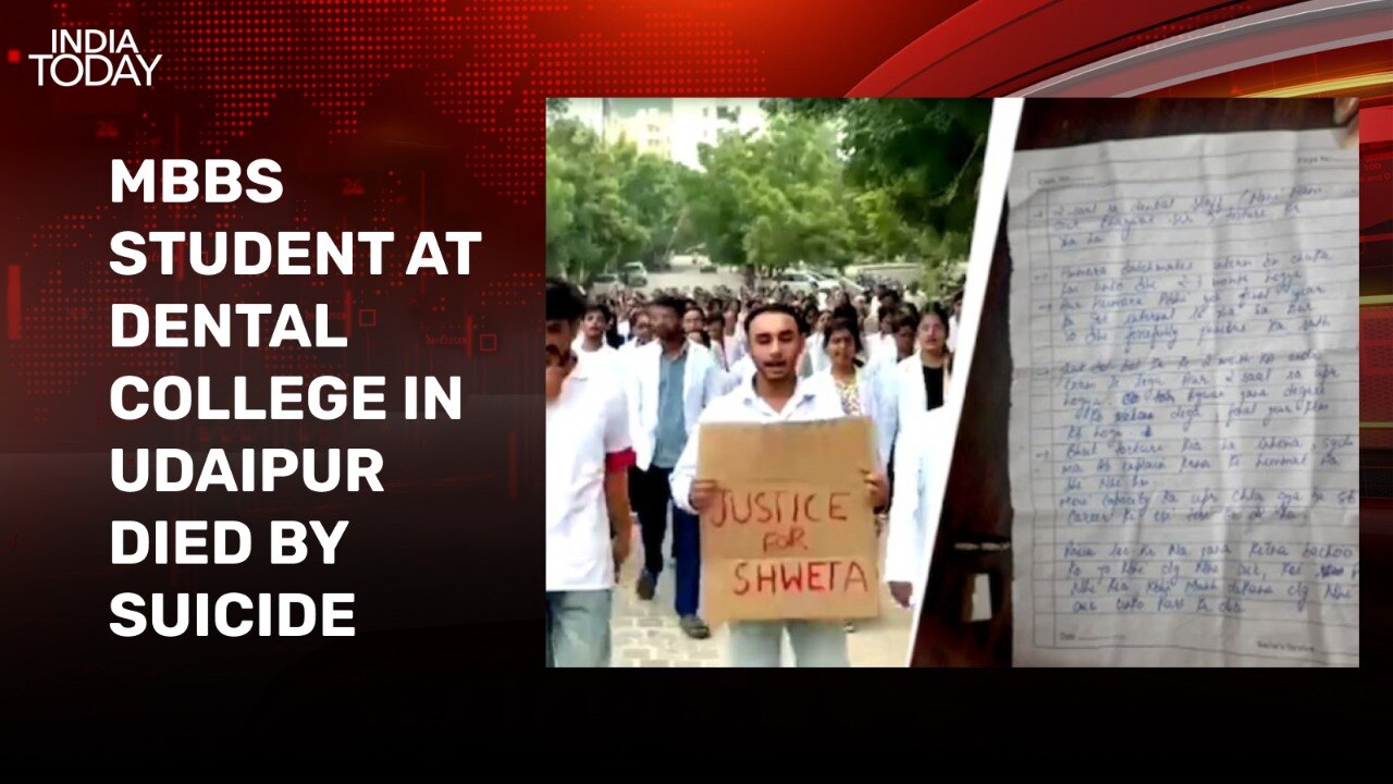 Udaipur student suicide: Note alleges harassment by college staff