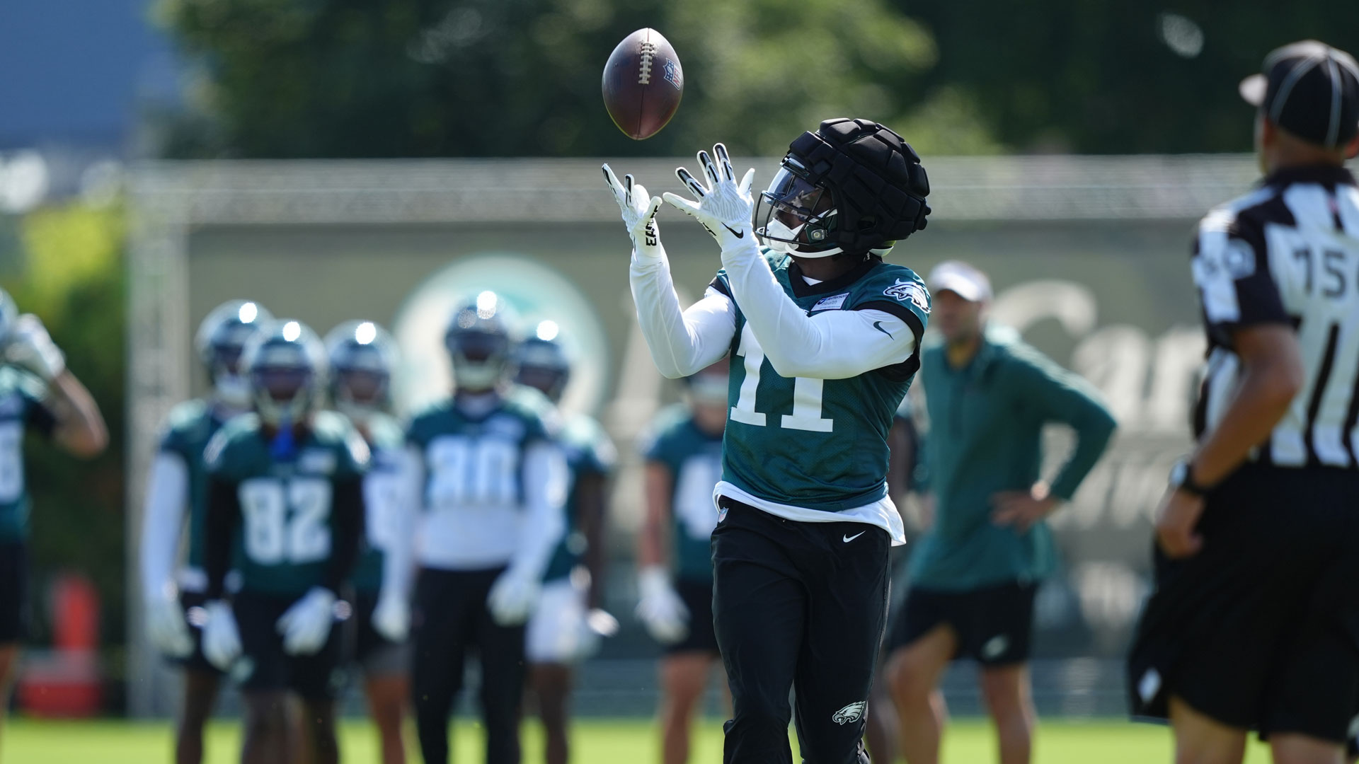 Eagles injury update: Several key Eagles back at practice after bye