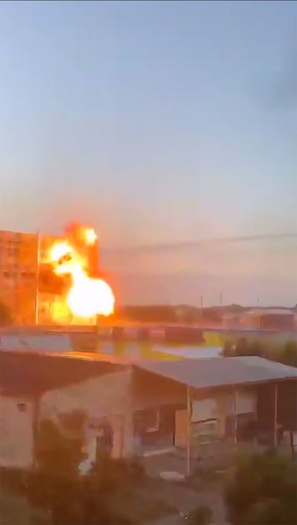 A source within Ukraine's Security Service said that the plant was 311 miles from Ukraine territory