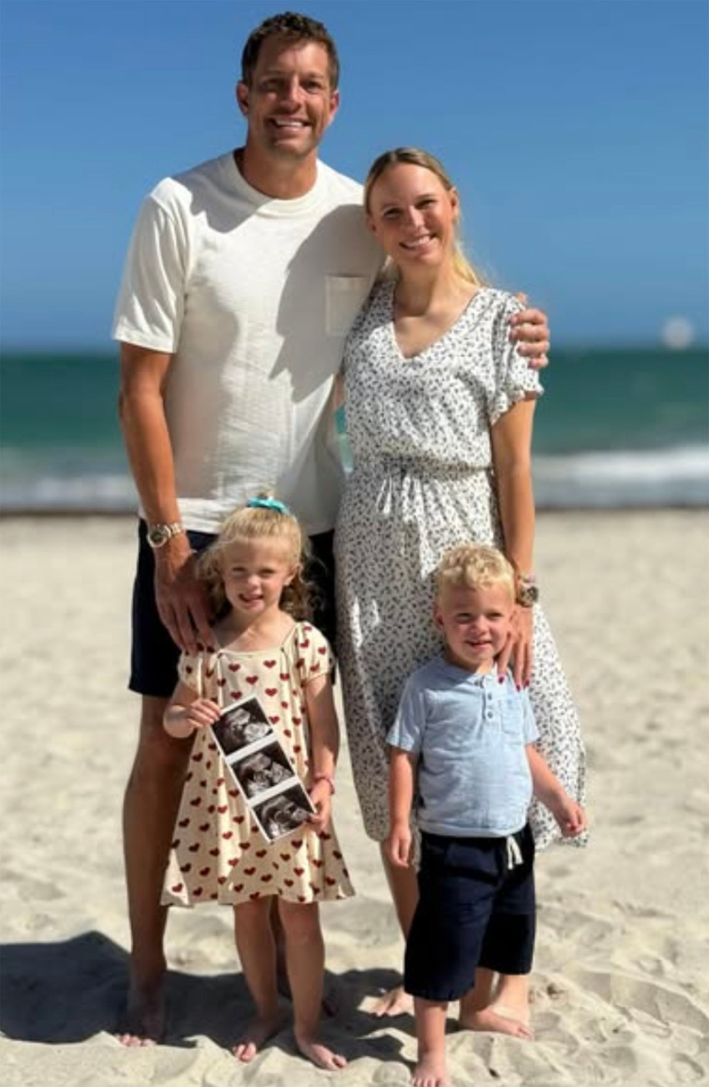 Caroline Wozniacki and exKnick husband David Lee third baby