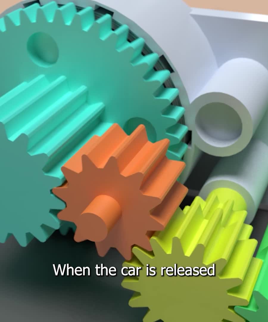 The Mechanics Inside a Pull-Back Toy Car Explained
