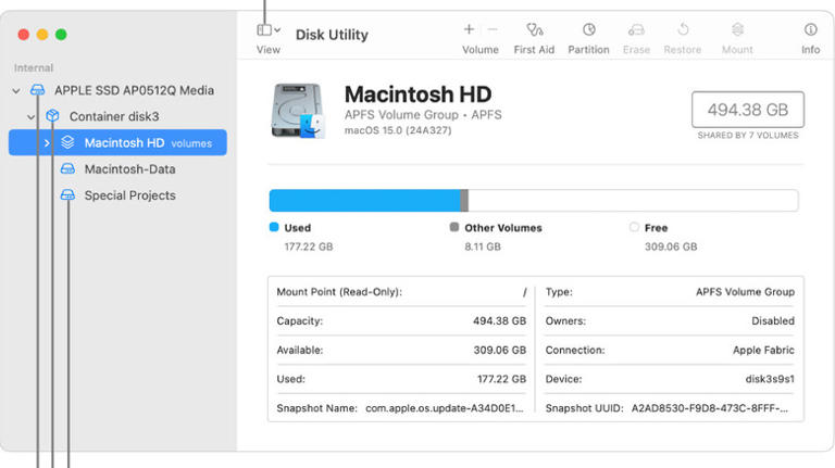 Mac Disk Utility Encryption Example