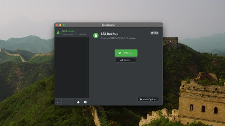 Cryptomator on macOS