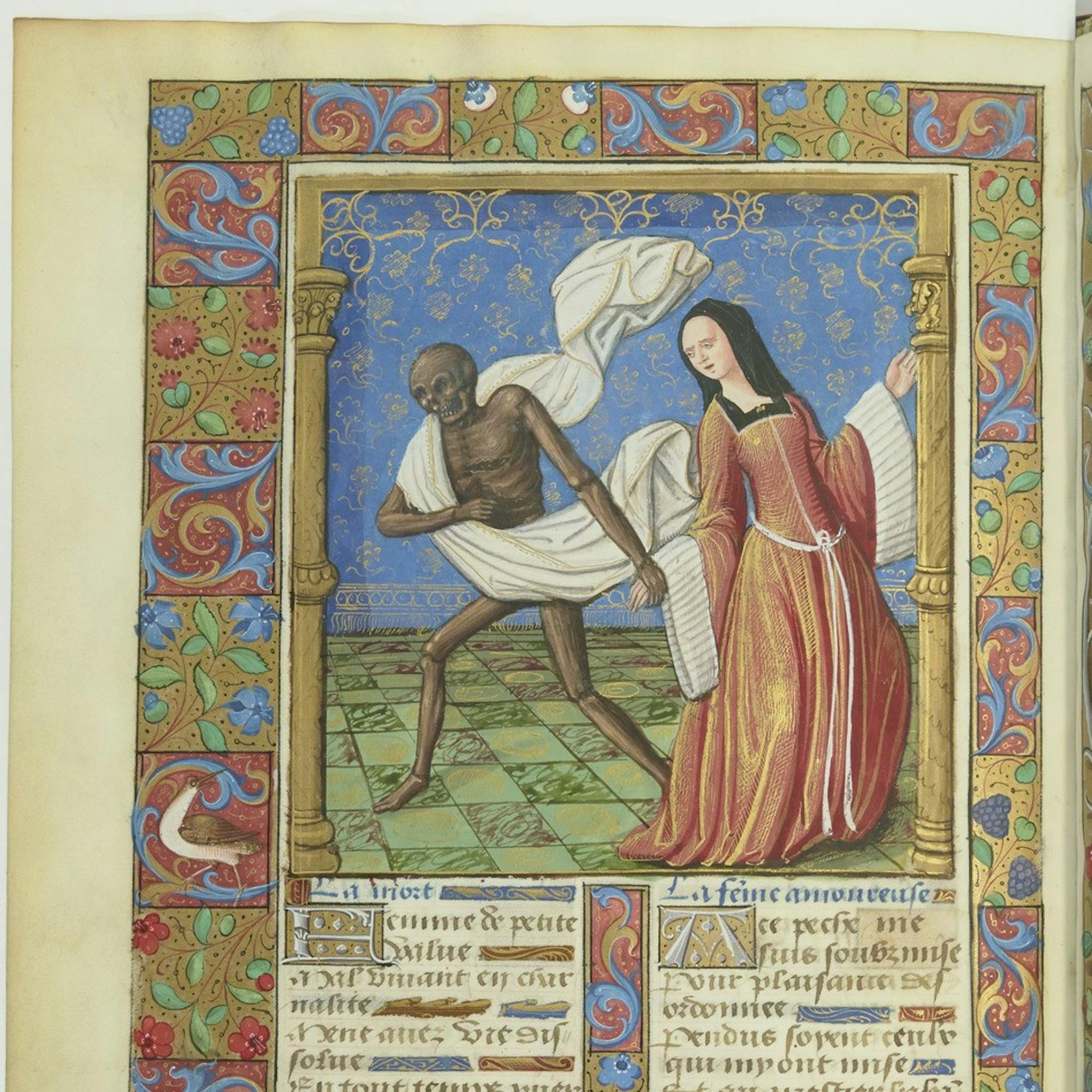 Les testaments des femmes donnent une image plus nuancée de la vie au Moyen Âge que celle que les stéréotypes véhiculent, comme le montre _la Mort et la Prostituée_, de la duchesse de Lorraine [Philippe de Gueldre (1464-1547)](https://fr.wikipedia.org/wiki/Philippe_de_Gueldre), entrée dans les ordres après le décès de son époux.