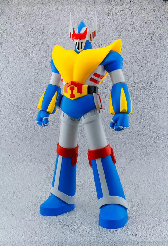 当時物　ソフビ　ブロッカー軍団マシーンブラスター　ロボクレス・ブルシーザー FIGURE-