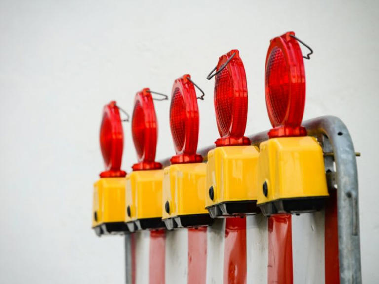  Hannover: Dauerbaustelle mit Sperrung auf der Prinzenstraße in Mitte Motiv 