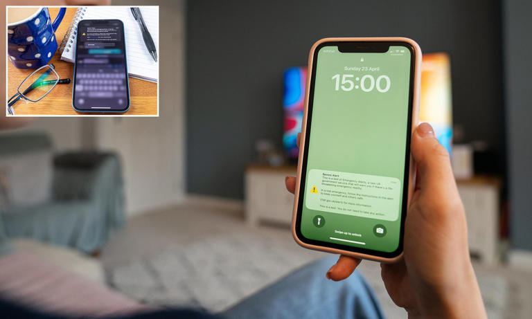 Millions of Brits' phones to buzz as Government announces new test of ...