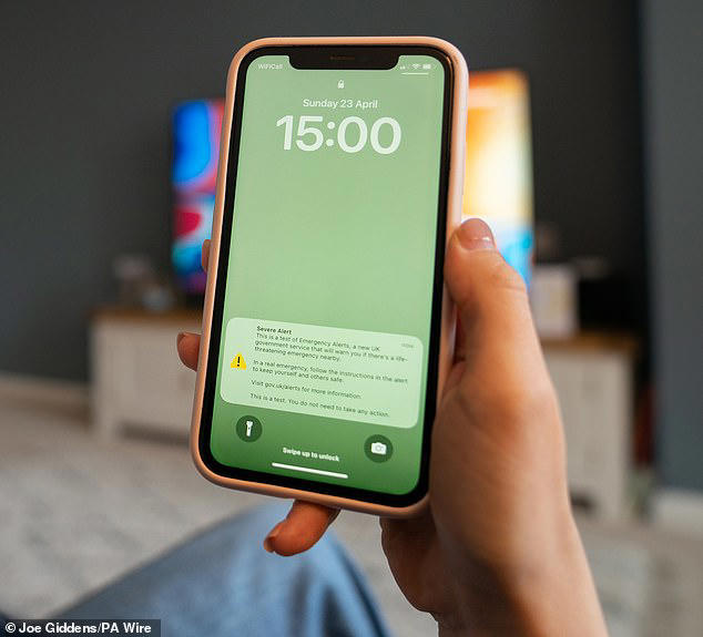 Millions of Brits' phones to buzz as Government announces new test of ...