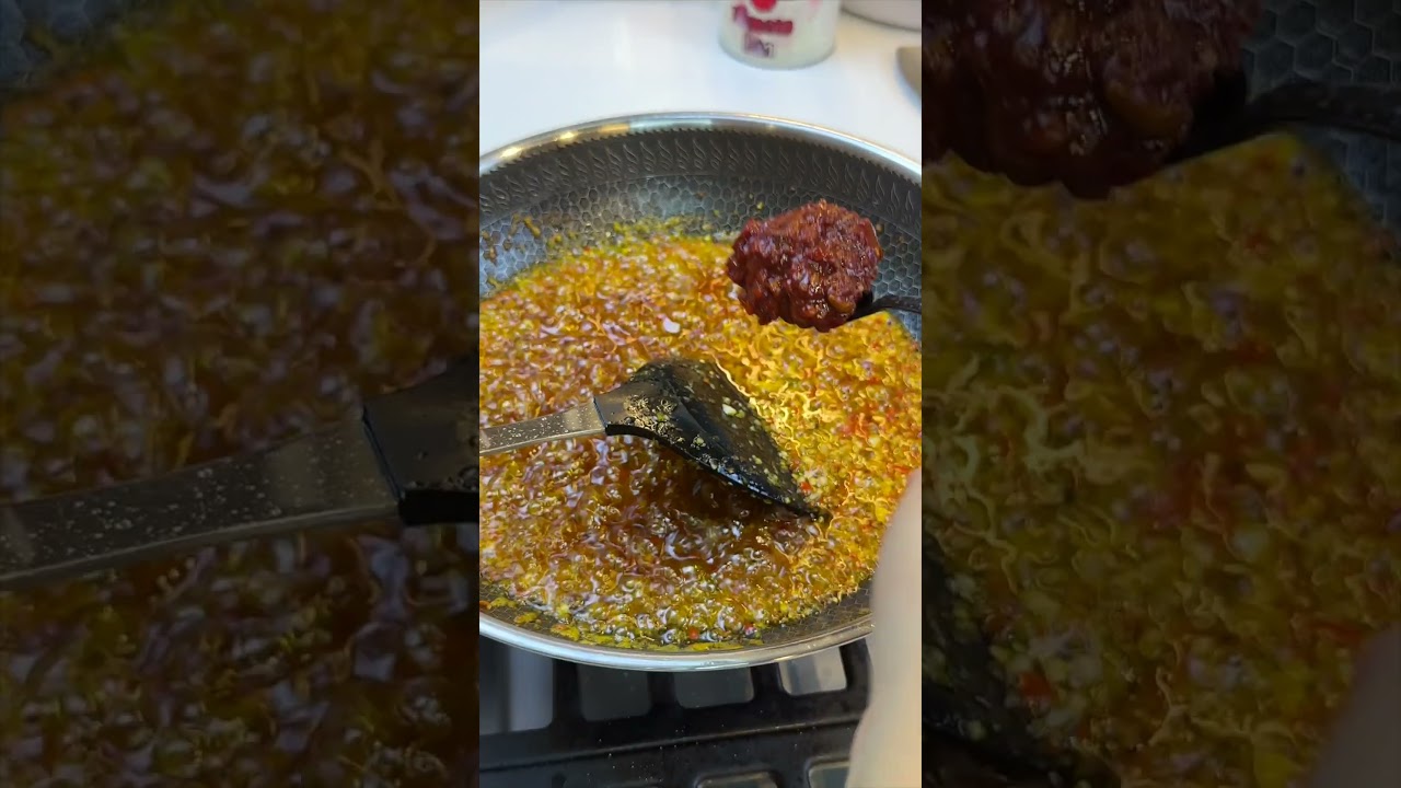 Chili oil from fresh chilis