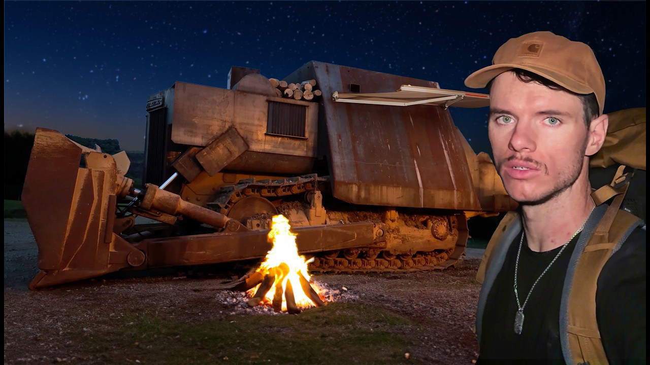 Camping Overnight in My Killdozer Camping Overnight in My Killdozer