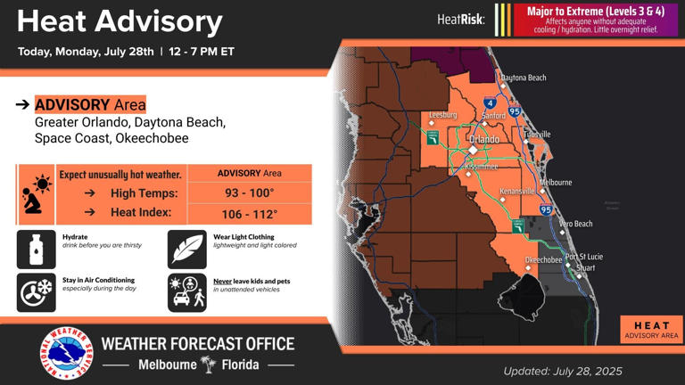 Walt Disney World and Universal Orlando Under Another New Heat Advisory ...