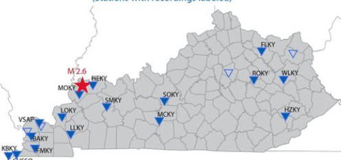 Earthquake zones