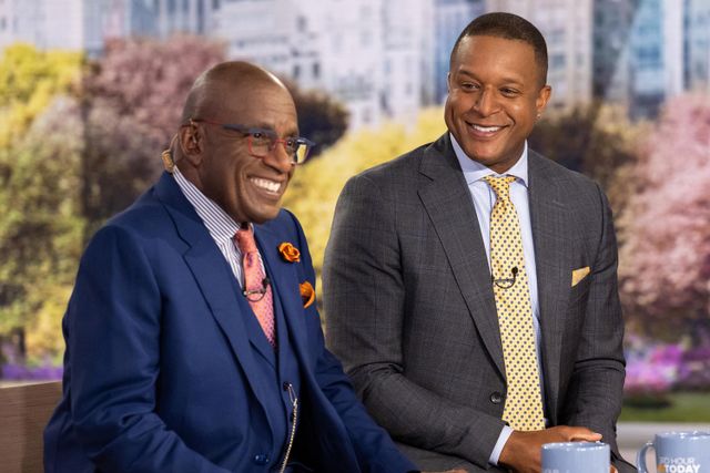 Nathan Congleton/NBC via Getty Al Roker and Craig Melvin on 'Today' in 2023.
