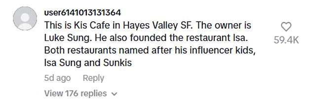 San Francisco chef loses everything after telling influencer she wasn't famous enough to eat there