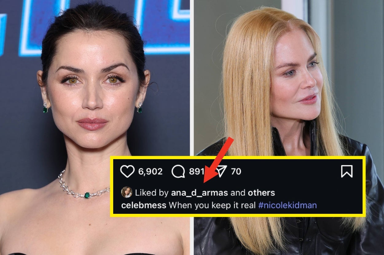 Ana De Armas Was Caught Liking A Shady Instagram Post About Nicole Kidman