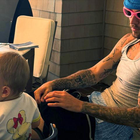 Justin Bieber's Son Jack, 11 Months, Is His Golden-Haired Mini-Me in