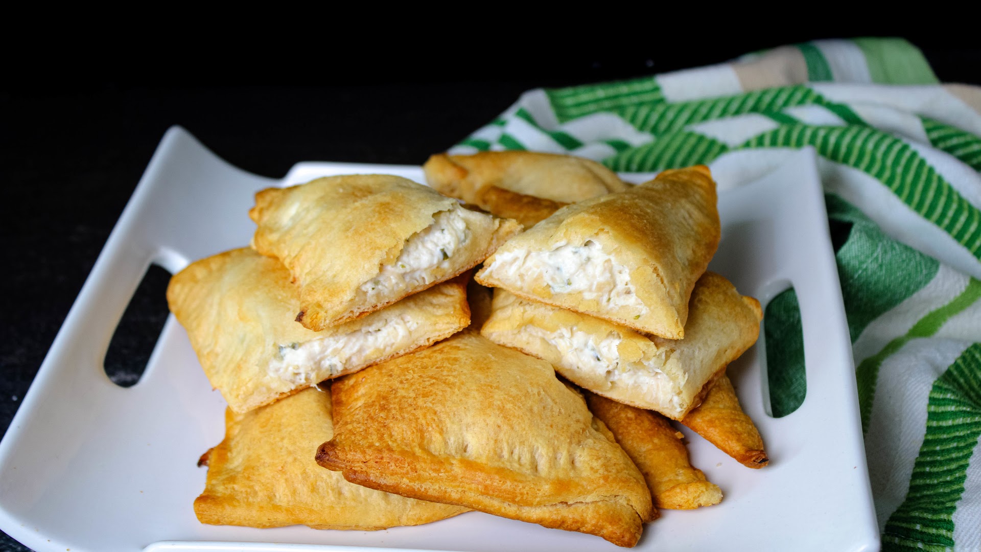 Super creamy, your family is going to request these chicken popovers