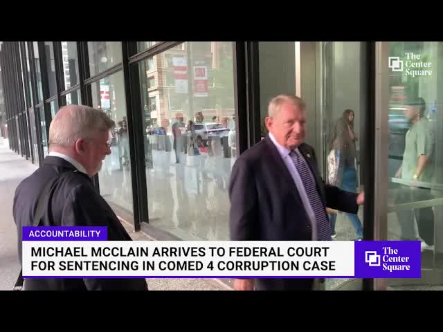 Michael McClain arrives to federal court for sentencing in ComEd 4 ...