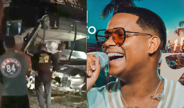 Acidente com ônibus do cantor Netto Brito deixa três mortos; uma das vítimas é da equipe do artista: 'Irmão de estrada'