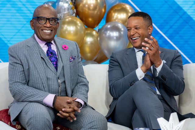 Nathan Congleton/NBC via Getty Al Roker and Craig Melvin on 'Today' in 2023.