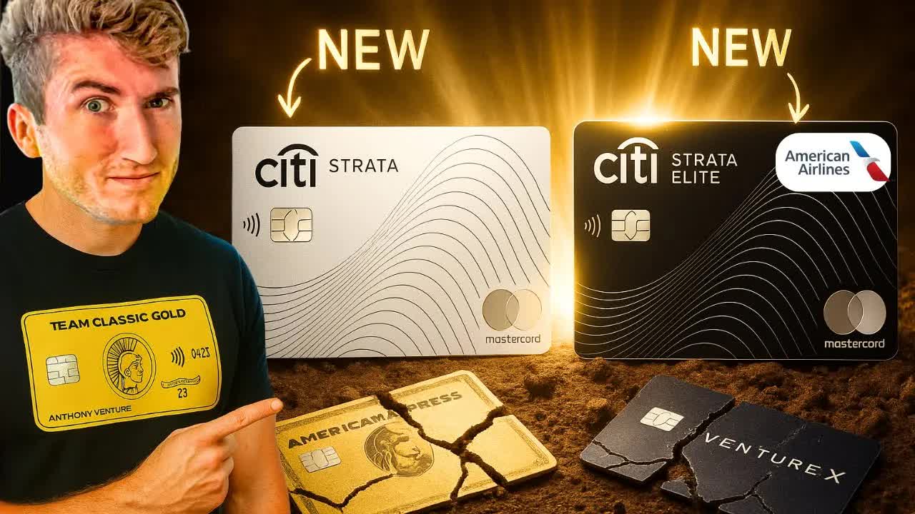CITI just shocked the credit card world (AA + Strata Elite + Strata)