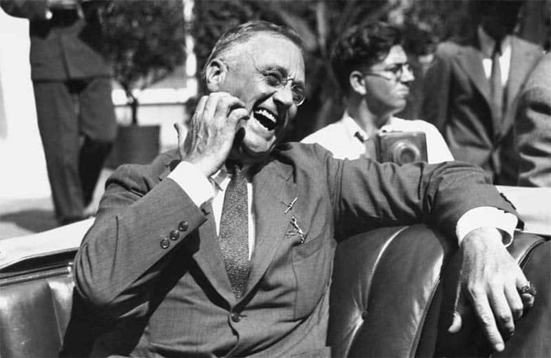 Um estudo científico mostrou que o ex-presidente americano Franklin D. Roosevelt teve 22.500 “amigos”