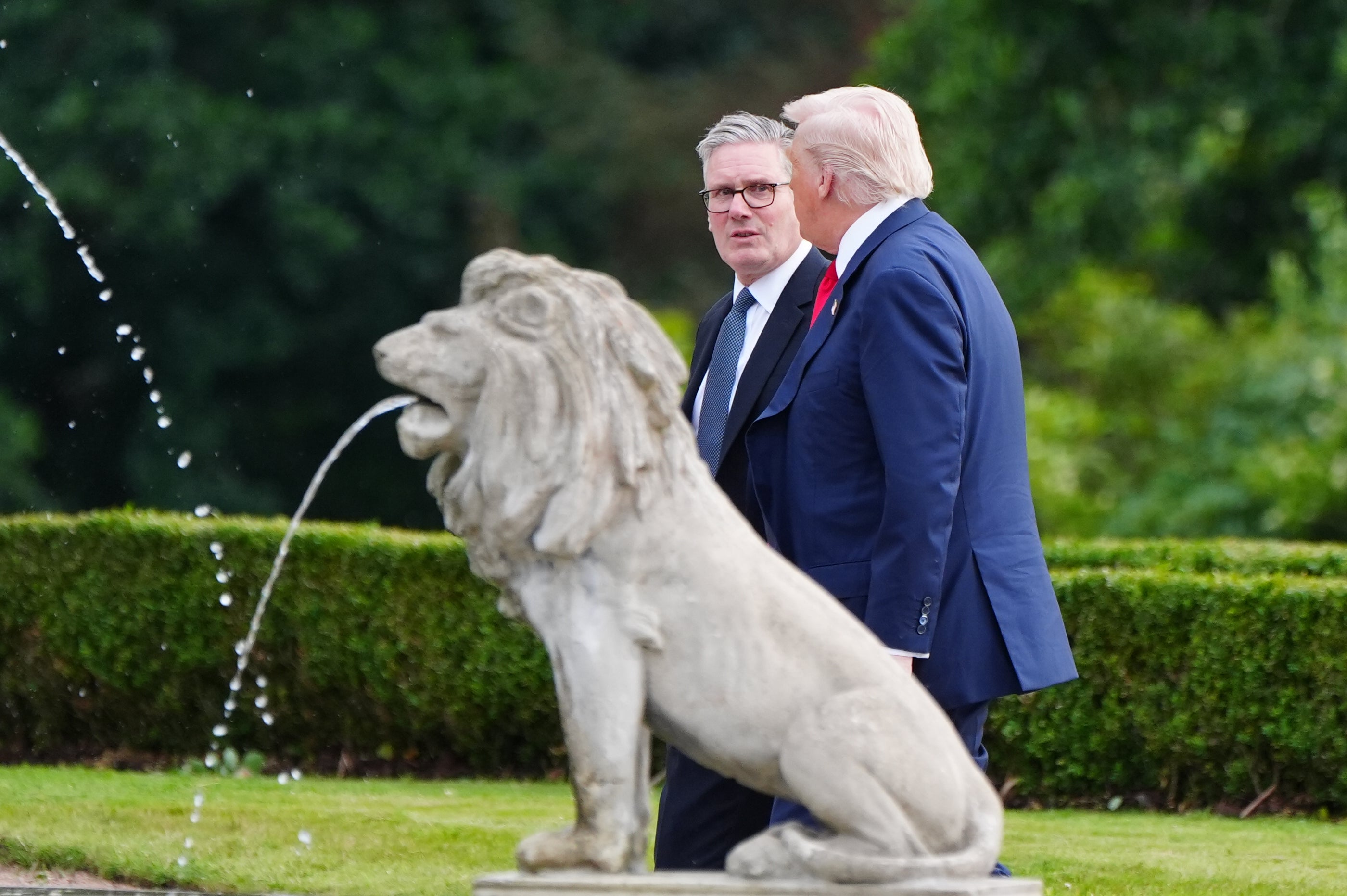 Gaza latest: Trump vows to set up food centres as he breaks with Israel