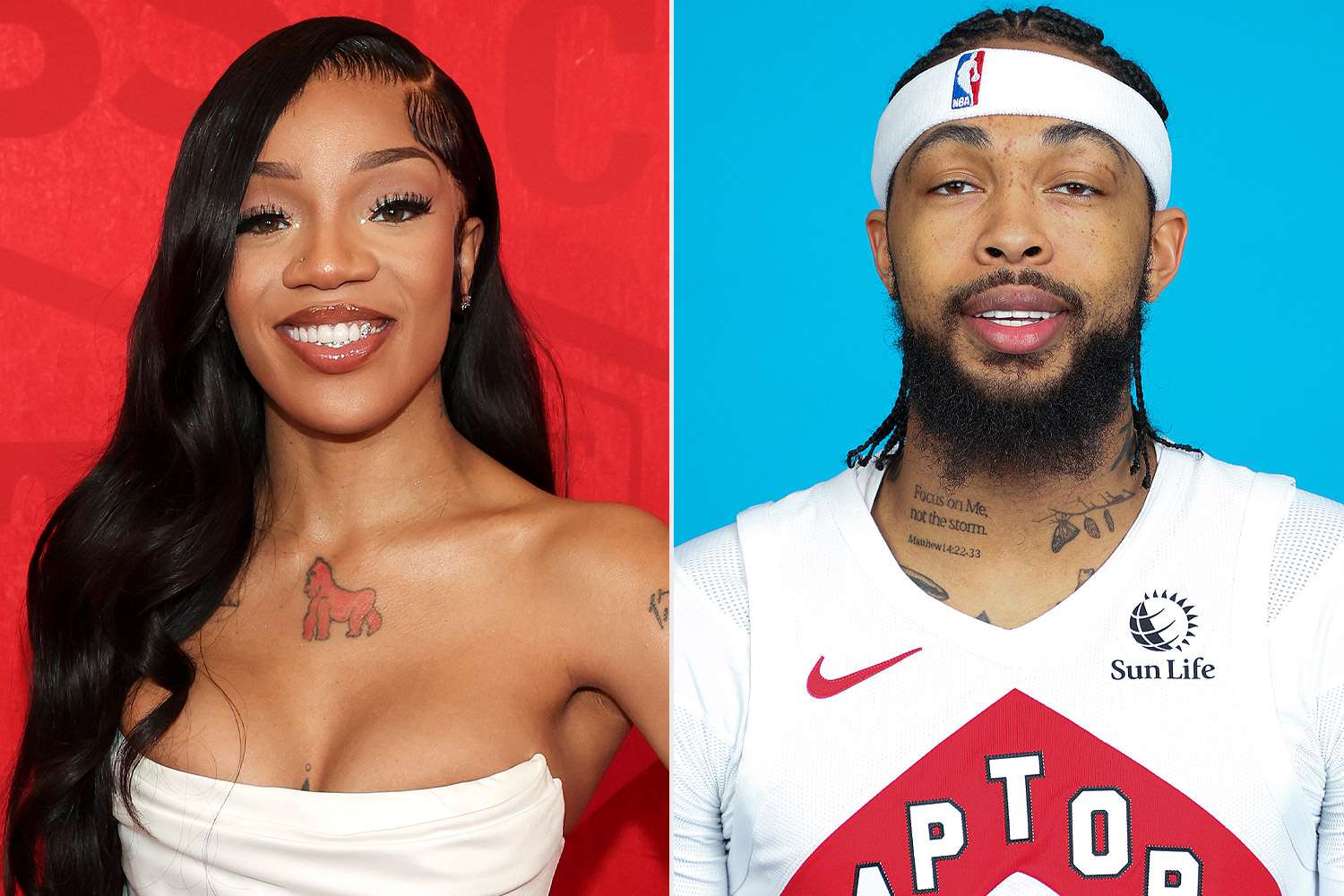 GloRilla Gets Close to NBA Star Brandon Ingram at Cabo as She(02)