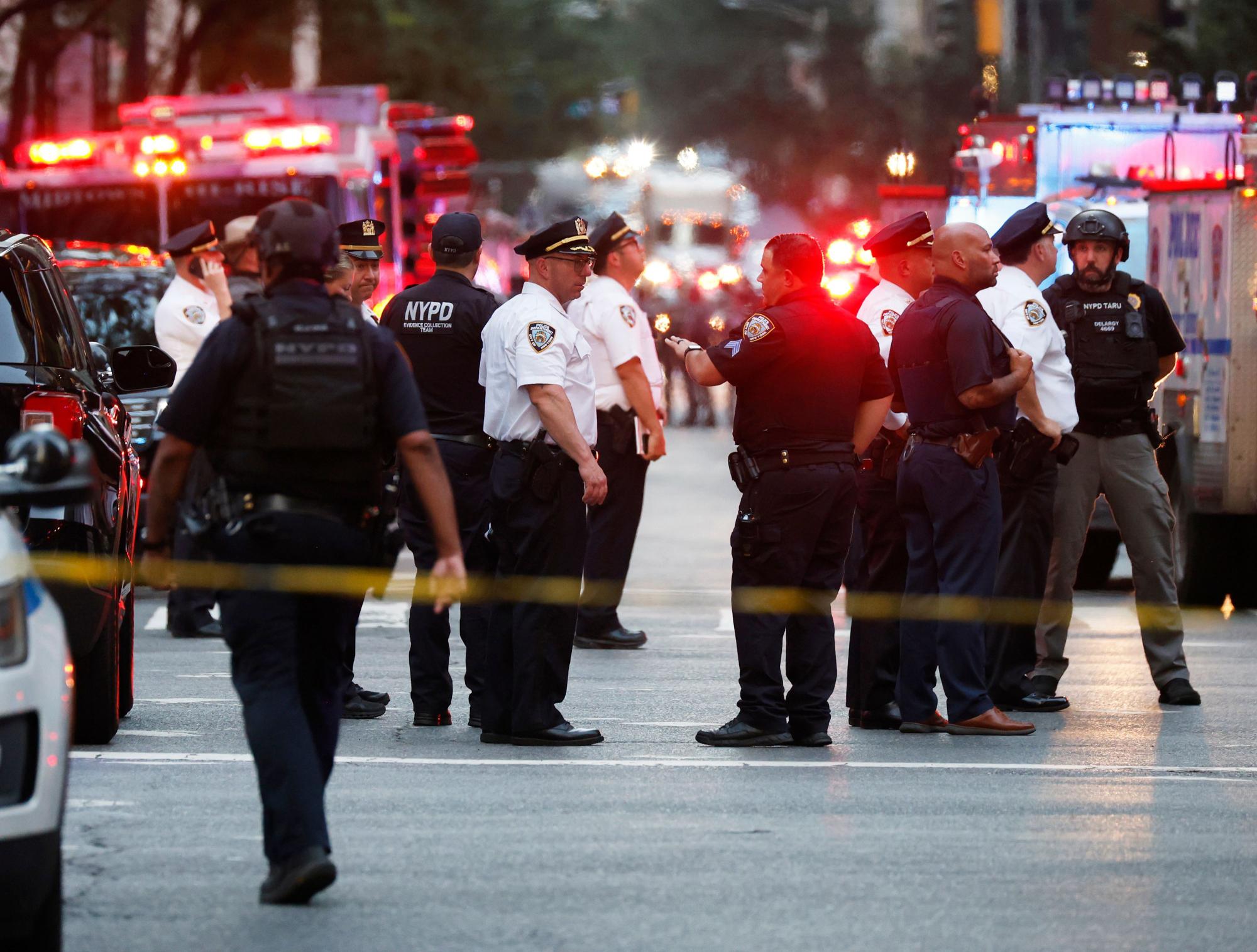 New York gunman dies from self-inflicted wound after killing four people