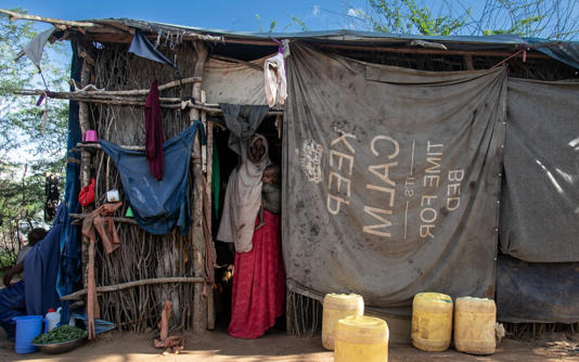 Somalian refugees at the Dadaab camp had been receiving US-funded WFP food aid up until January - TONY KARUMBA/AFP via Getty Images
