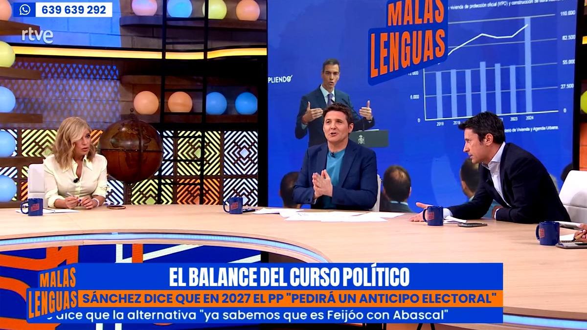 Cintora frenó a un colaborador de 'Malas lenguas' por poner en su boca una  pregunta que no hizo: "No hables por mí"