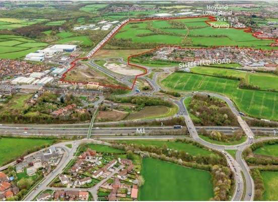Controversial Hoyland North site, earmarked for 765 homes, moves closer ...